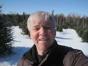 A beautiful day for a walk (snowshoe) inthe woodlot.